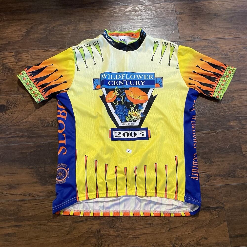 Voler Wildflower Century Cycling Shirt Large XL